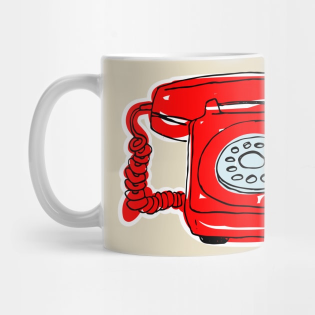 red telephone by callingtomorrow